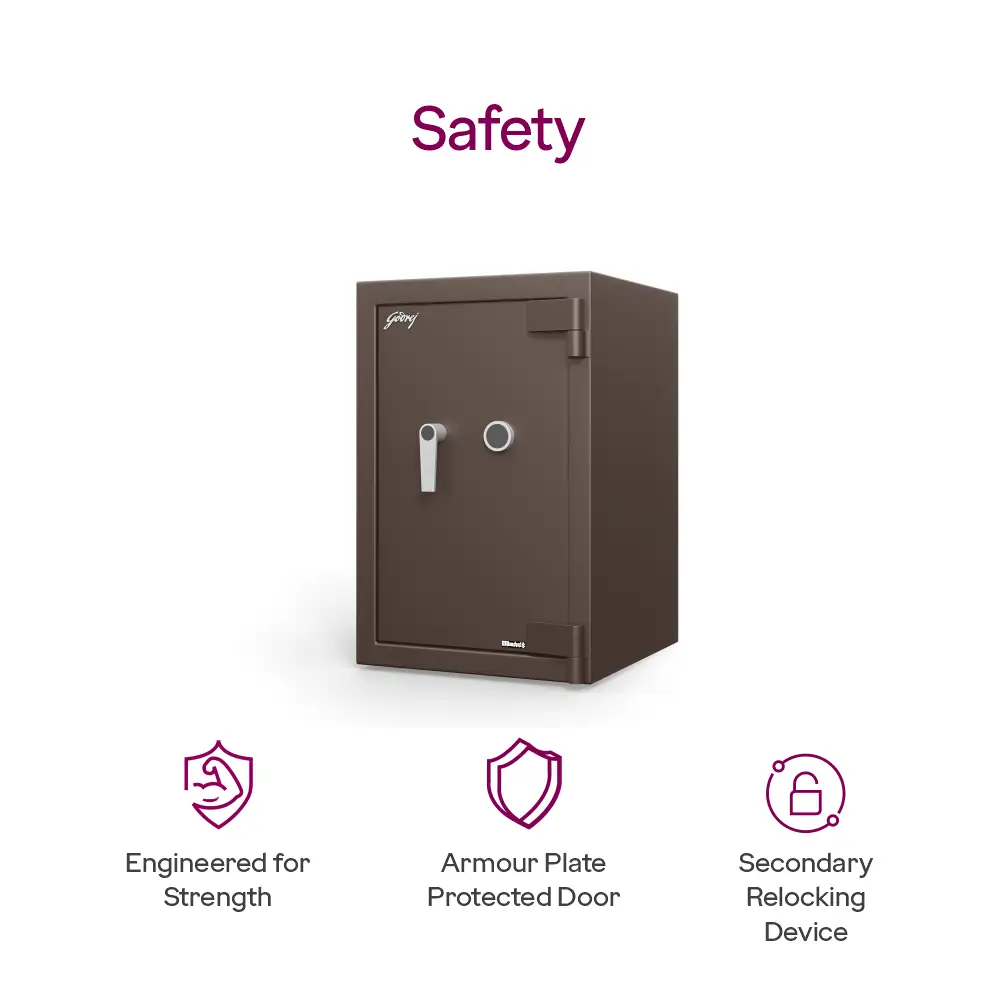 Godrej Matrix 2414 V7 (79L) KL Coffee Brown Home Locker 